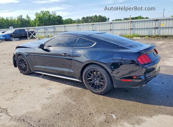 1FA6P8AM3H5237303 2017 FORD MUSTANG Black Trasero izquierdo