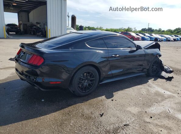 1FA6P8AM3H5237303 2017 FORD MUSTANG Black Trasero derecho