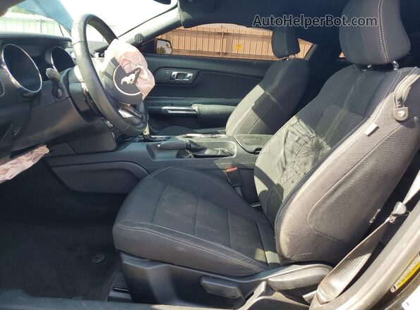 1FA6P8AM3H5237303 2017 FORD MUSTANG Black Vista interior delantera
