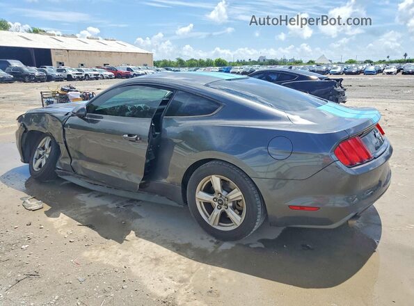 1FA6P8AM3H5249824 2017 FORD MUSTANG Gray Հետևի ձախ