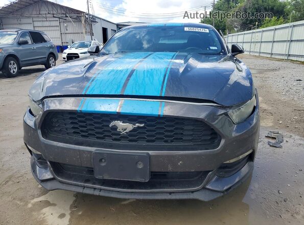 1FA6P8AM3H5249824 2017 FORD MUSTANG Gray Դիմացի տեսք