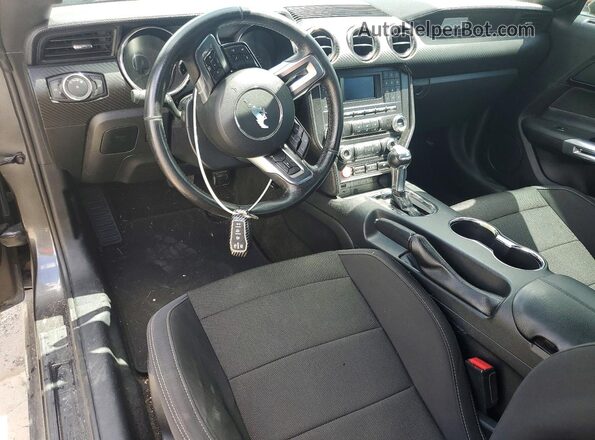 1FA6P8AM3H5249824 2017 FORD MUSTANG Gray Առջևի վահանակի տեսք