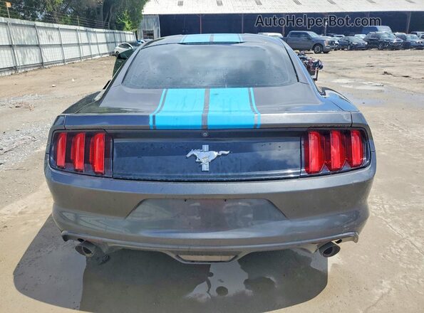 1FA6P8AM3H5249824 2017 FORD MUSTANG Gray Հետևի տեսք
