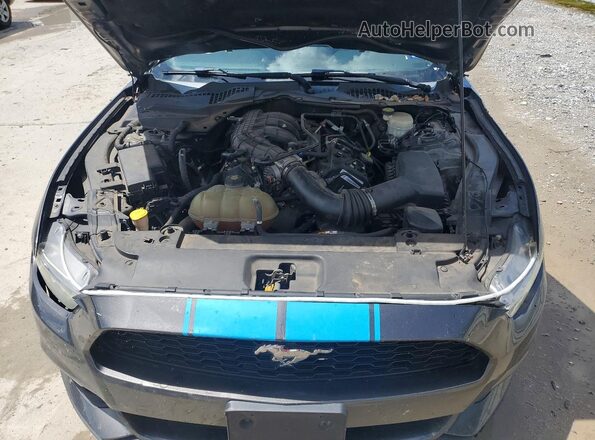 1FA6P8AM3H5249824 2017 FORD MUSTANG Gray Սալոնի հետևի տեսք