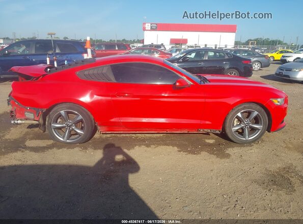 1FA6P8AM5G5334758 2016 FORD MUSTANG Red 360 interior view