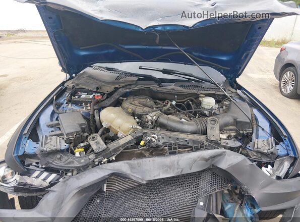 1FA6P8AM5H5224505 2017 FORD MUSTANG Black Rear view