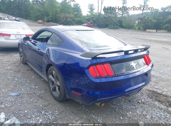 1FA6P8AM6G5204780 2016 FORD MUSTANG Blue Trasero izquierdo