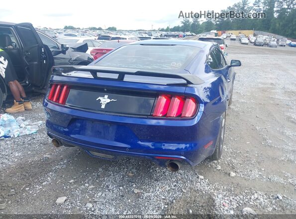 1FA6P8AM6G5204780 2016 FORD MUSTANG Blue Trasero derecho