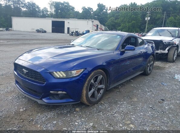 1FA6P8AM6G5204780 2016 FORD MUSTANG Blue Vista interior trasera
