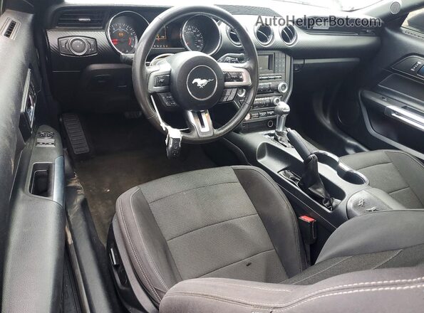 1FA6P8AM6G5215195 2016 FORD MUSTANG Black Вид панелі приладів