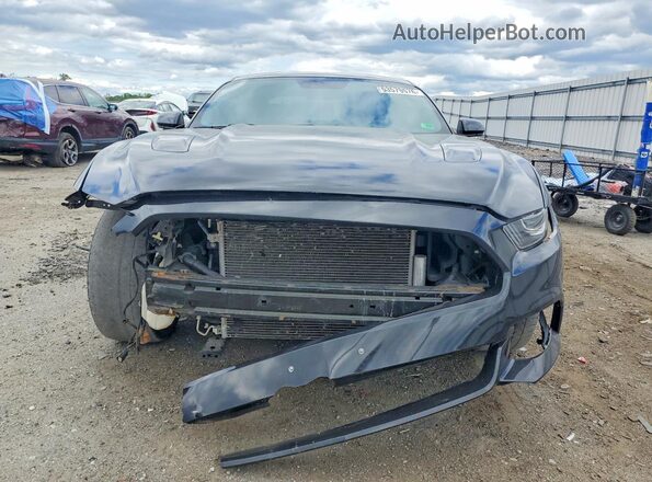 1FA6P8AM6G5215195 2016 FORD MUSTANG Black Вид спереду