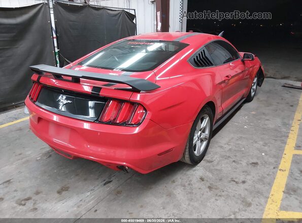 1FA6P8AM6G5215892 2016 FORD MUSTANG Красный Задняя правая четверть