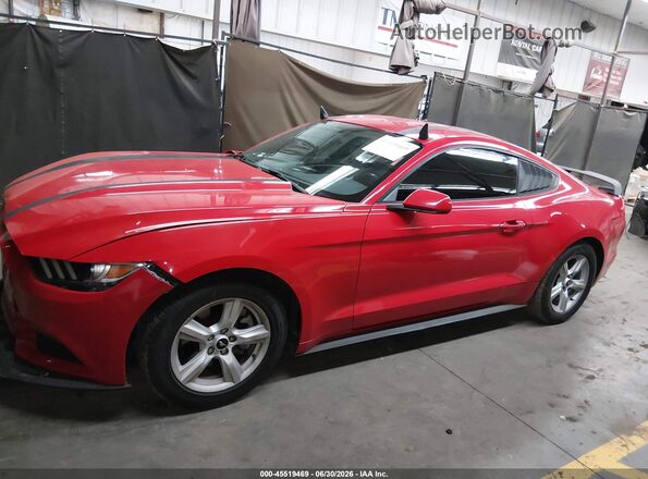 1FA6P8AM6G5215892 2016 FORD MUSTANG Красный Панорамный вид салона 360°