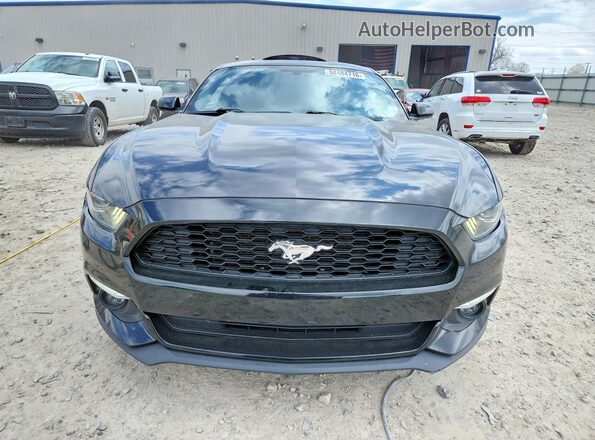1FA6P8AM6G5335627 2016 FORD MUSTANG Black Вид спереду