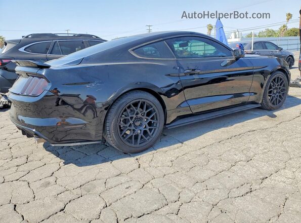 1FA6P8AM6H5235447 2017 FORD MUSTANG Black Rear right