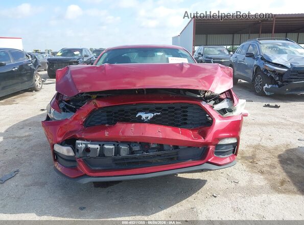 1FA6P8AM6H5244679 2017 FORD MUSTANG Red Vista trasera