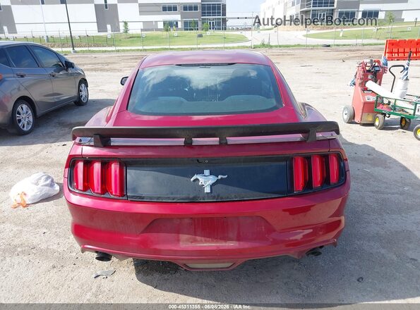1FA6P8AM6H5244679 2017 FORD MUSTANG Red Vista interior de 360 grados