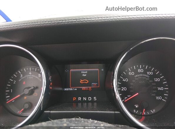 1FA6P8AM6H5247419 2017 FORD MUSTANG Gray უკანა სავარძლების ხედი