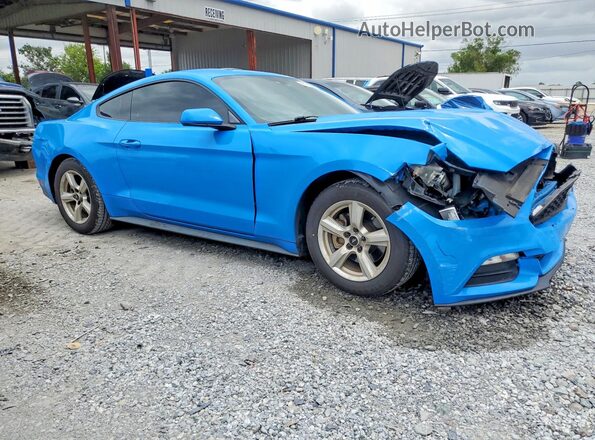1FA6P8AM6H5249347 2017 FORD MUSTANG Blue 