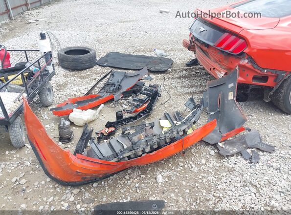 1FA6P8AM7G5265930 2016 FORD MUSTANG Orange ხელსაწყოთა პანელის ხედი