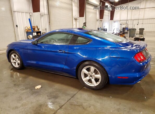 1FA6P8AM7H5213568 2017 FORD MUSTANG Синий Задняя левая четверть