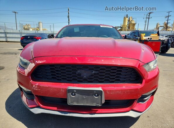 1FA6P8AM7H5225302 2017 FORD MUSTANG Red წინა ხედი