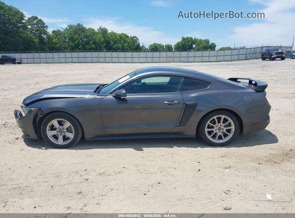 1FA6P8AM7H5236977 2017 FORD MUSTANG Gray 360 interior view