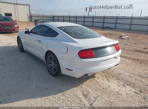 1FA6P8AM8G5206434 2016 FORD MUSTANG White Rear left