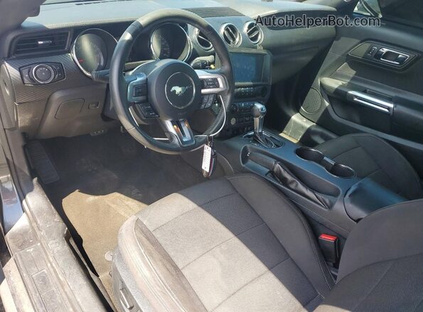 1FA6P8AM8G5251034 2016 FORD MUSTANG Gray Widok deski rozdzielczej