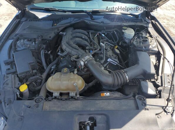 1FA6P8AM8G5251034 2016 FORD MUSTANG Gray Widok wnętrza z tyłu
