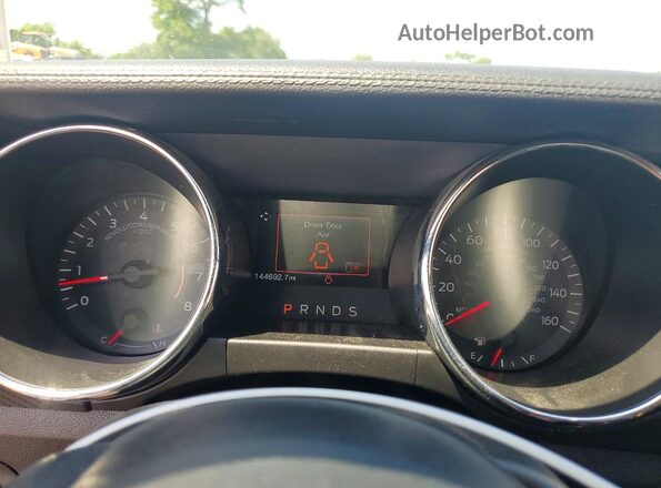 1FA6P8AM8G5251034 2016 FORD MUSTANG Gray Widok zestawu wskaźników