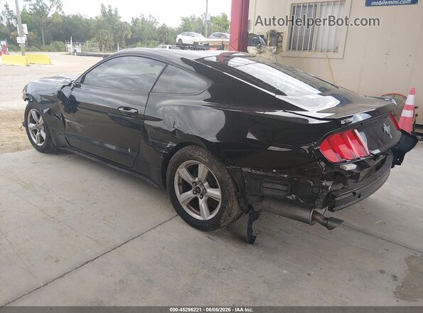 1FA6P8AM8H5309175 2017 FORD MUSTANG Black უკანა მარცხენა