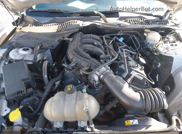 1FA6P8AM8H5343214 2017 FORD MUSTANG Silver Rear view