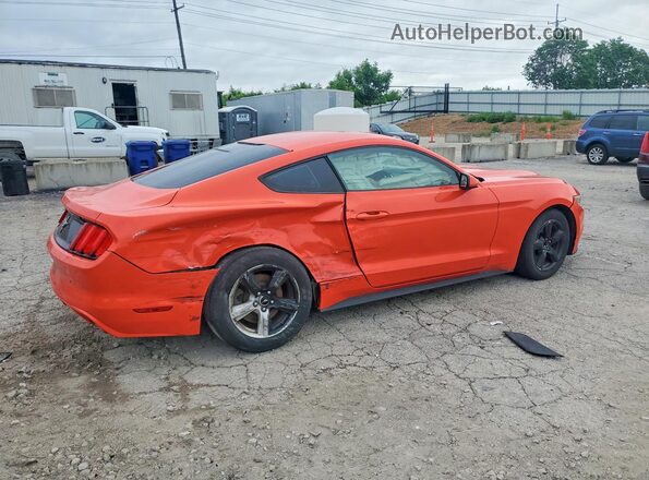 1FA6P8AM9G5218513 2016 FORD MUSTANG Orange Rear right