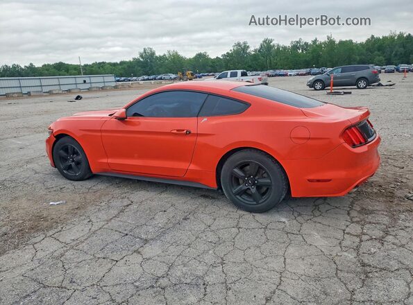1FA6P8AM9G5218513 2016 FORD MUSTANG Orange Rear left