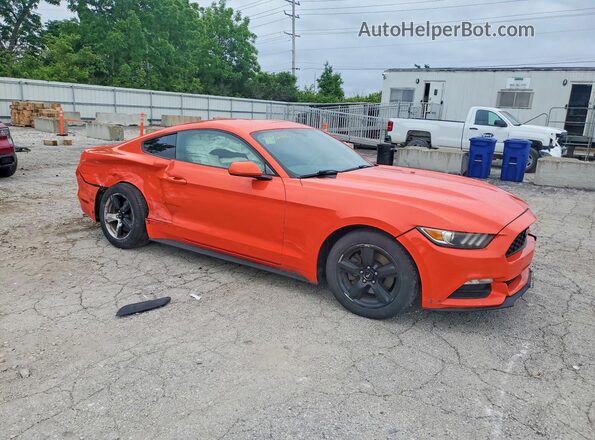 1FA6P8AM9G5218513 2016 FORD MUSTANG Orange Front right