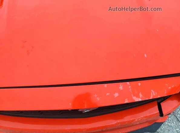 1FA6P8AM9G5218513 2016 FORD MUSTANG Orange Rear interior view