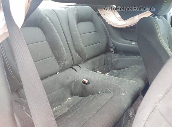 1FA6P8AM9G5218513 2016 FORD MUSTANG Orange Rear seats view
