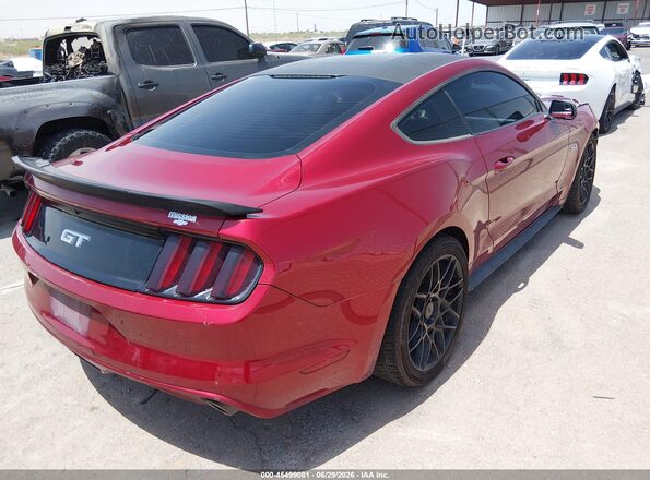 1FA6P8CF0G5322774 2016 FORD MUSTANG Burgundy უკანა მარჯვენა