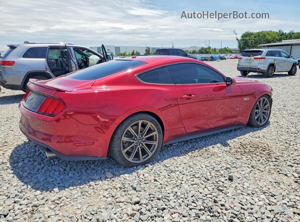 1FA6P8CF0H5280768 2017 FORD MUSTANG Red Rear right