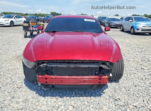 1FA6P8CF0H5280768 2017 FORD MUSTANG Red Front view