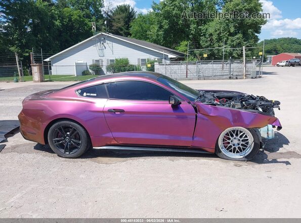 1FA6P8CF0H5333274 2017 FORD MUSTANG Purple Vista interior de 360 grados
