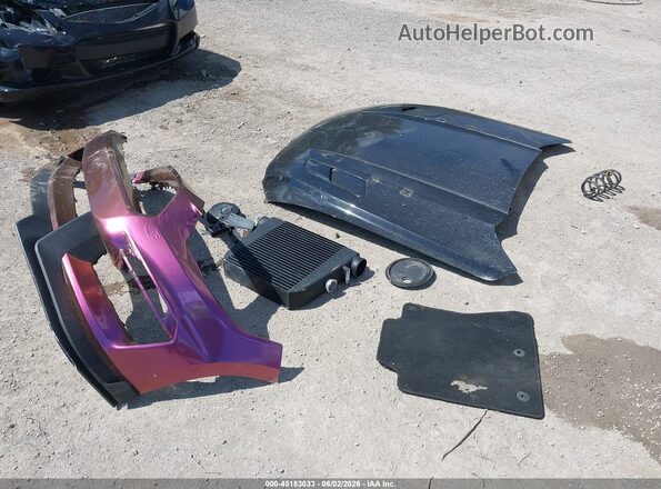 1FA6P8CF0H5333274 2017 FORD MUSTANG Purple Vista del cuadro de instrumentos