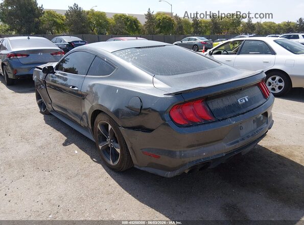 1FA6P8CF0J5114465 2018 FORD MUSTANG Серый Задняя левая четверть