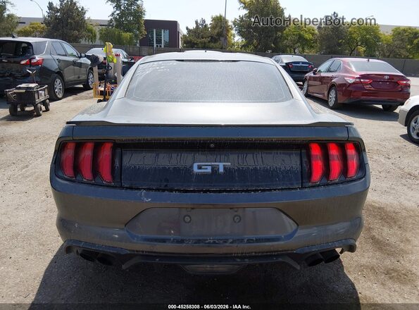 1FA6P8CF0J5114465 2018 FORD MUSTANG Серый 