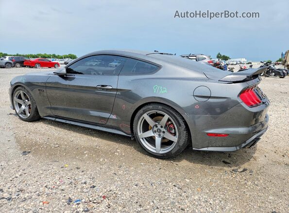 1FA6P8CF0J5162659 2018 FORD MUSTANG Gray Rear left