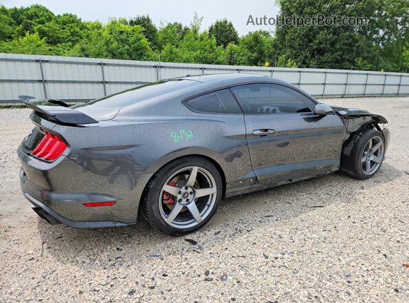 1FA6P8CF0J5162659 2018 FORD MUSTANG Gray Rear right