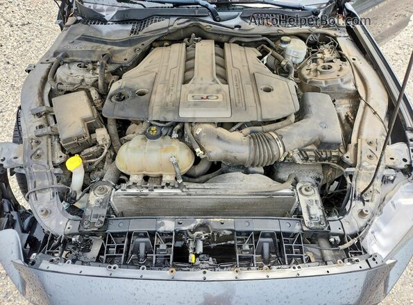 1FA6P8CF0J5162659 2018 FORD MUSTANG Gray Rear interior view