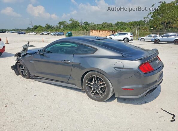 1FA6P8CF0K5103712 2019 FORD MUSTANG Gray Rear left
