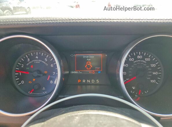 1FA6P8CF0L5115313 2020 FORD MUSTANG White Instrument cluster view